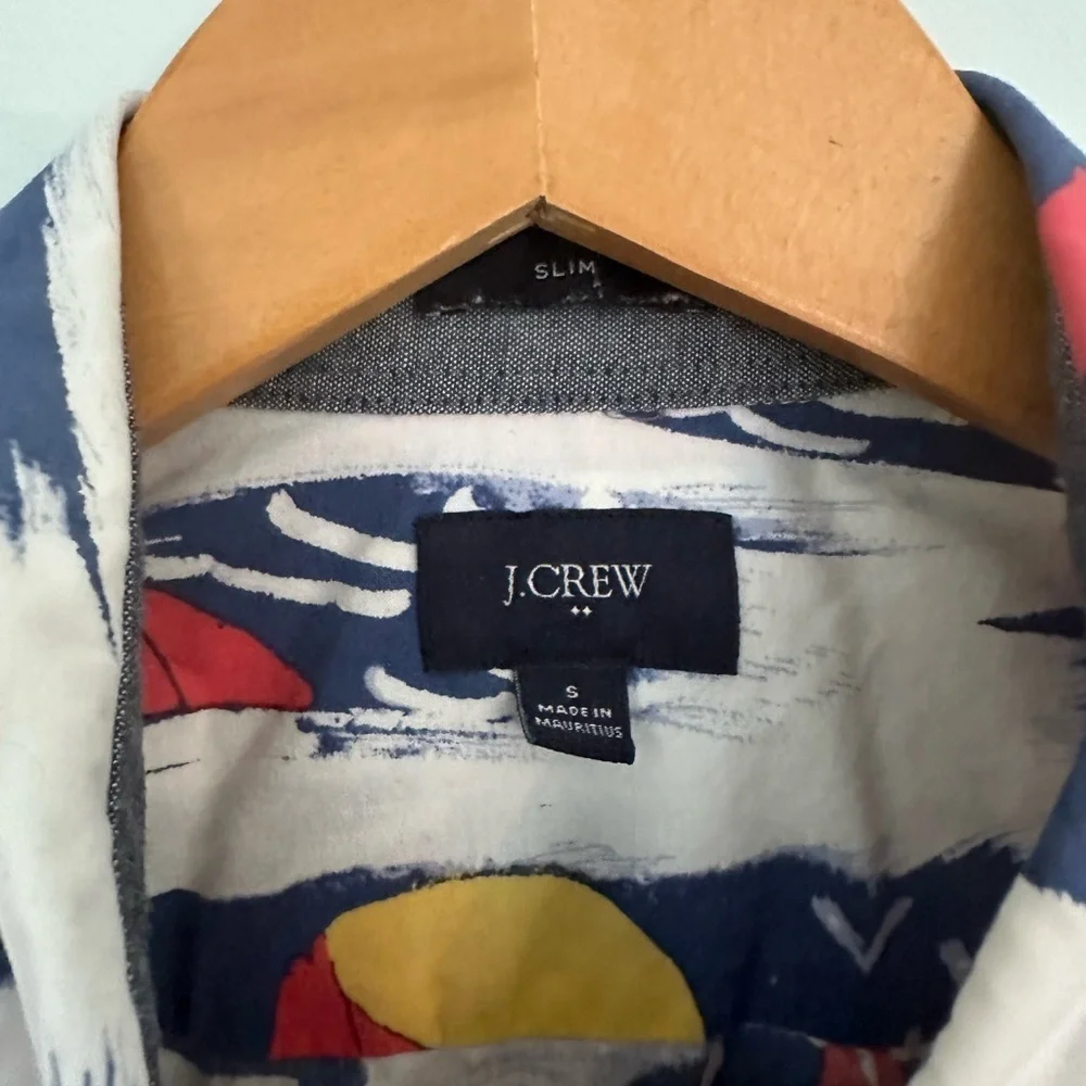 Jcrew vintage print shirt